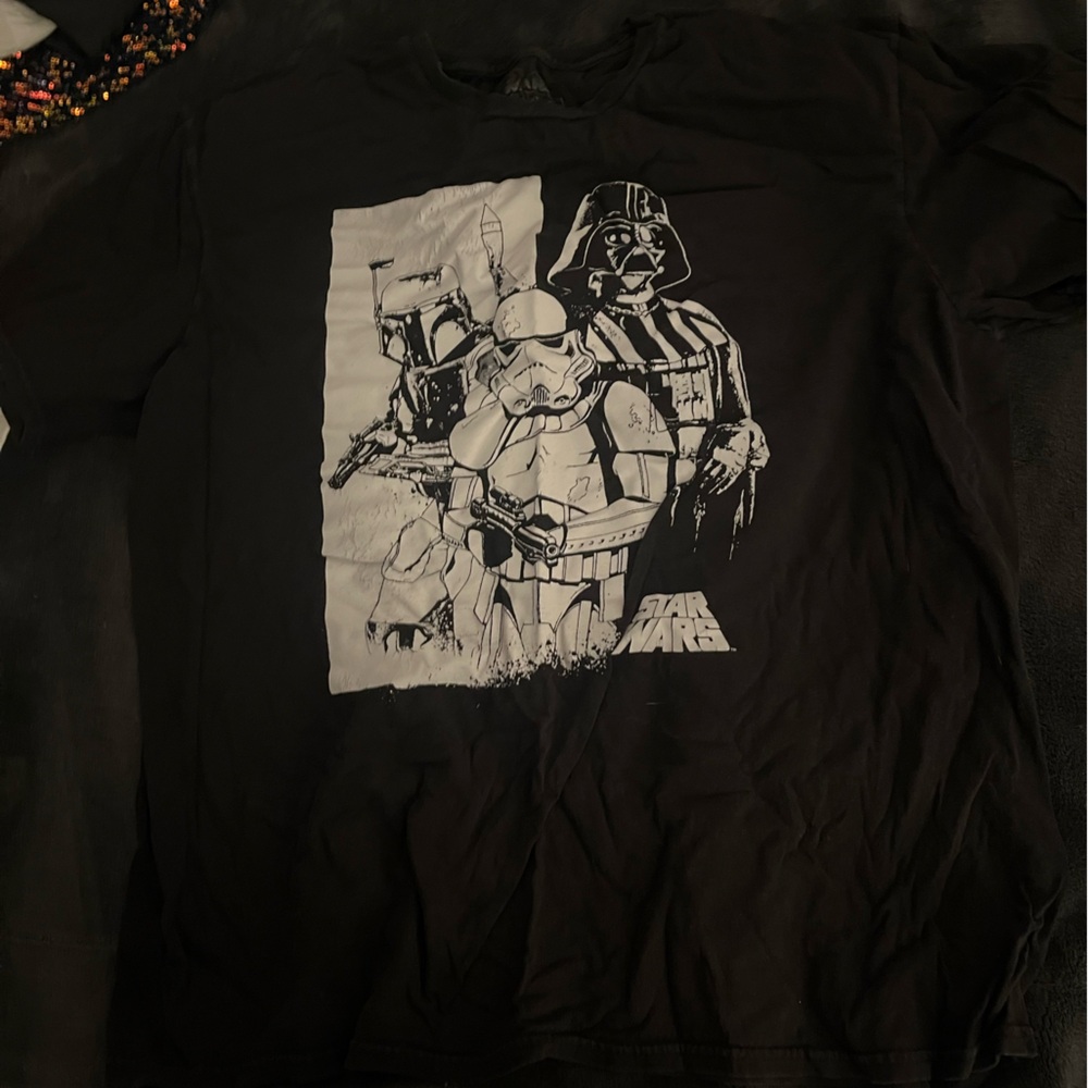 Black Star Wars Tshirt